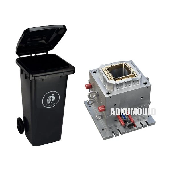 HDPE Plastic Trash Can Mold
